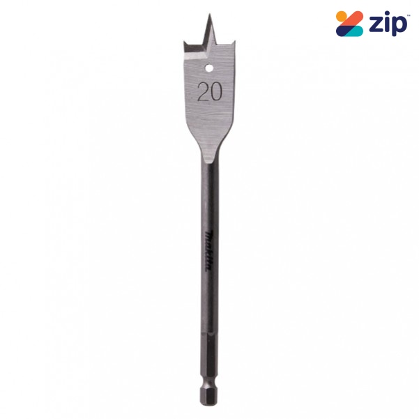 Makita E-17251 - 20 x 150mm 1/4"Hex Flat Wood Spade Bit Spade Bits